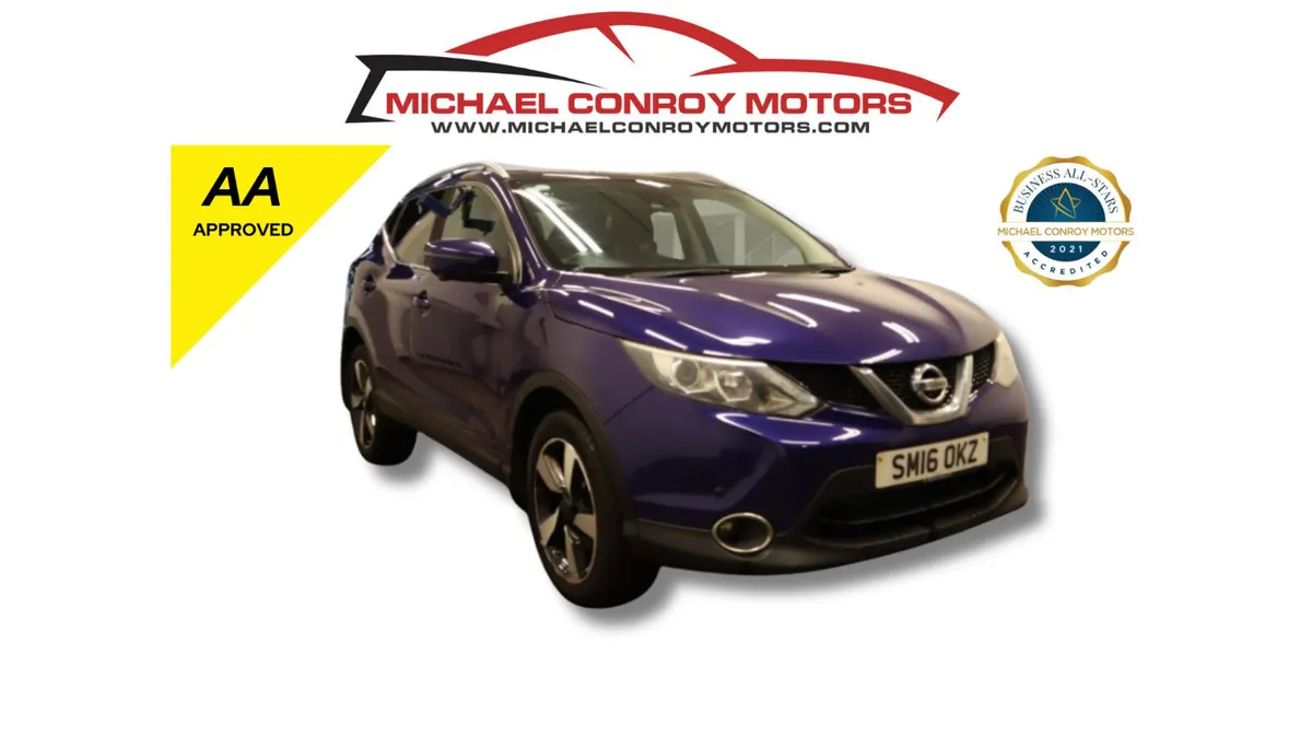 Nissan Qashqai 2016 - Finance approval in 1 hour - Image 1