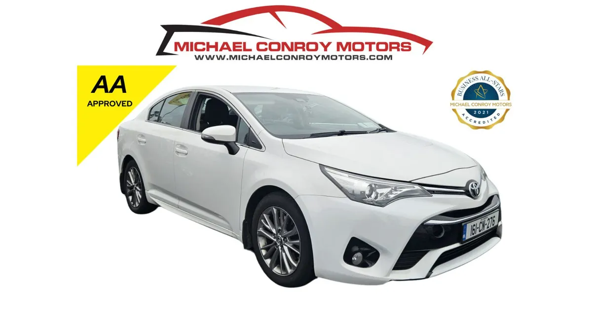 Toyota Avensis 2016 - Finance approval in 1 hour - Image 1