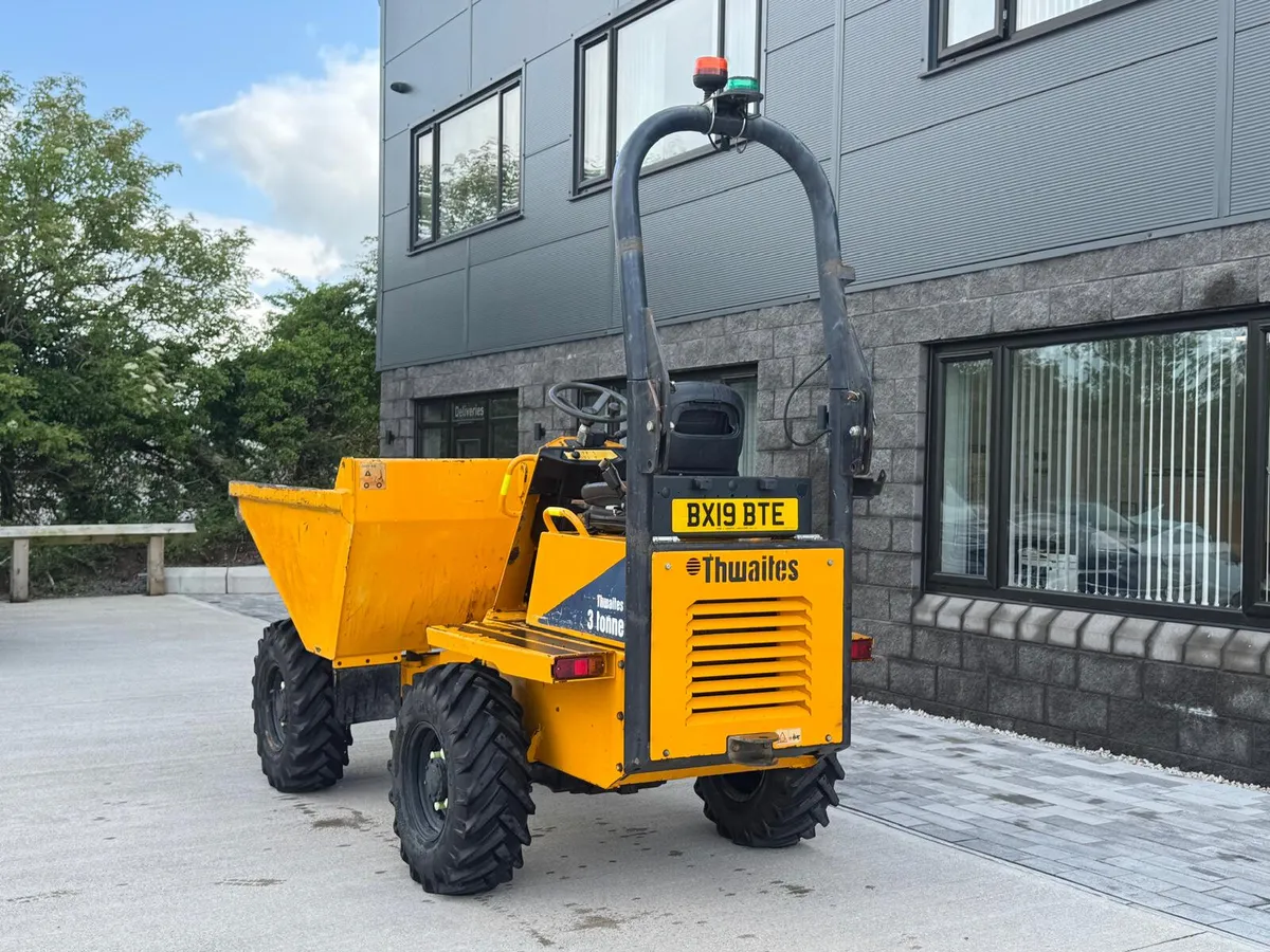 2019 Thwaites 3ton Straight tip - Image 3