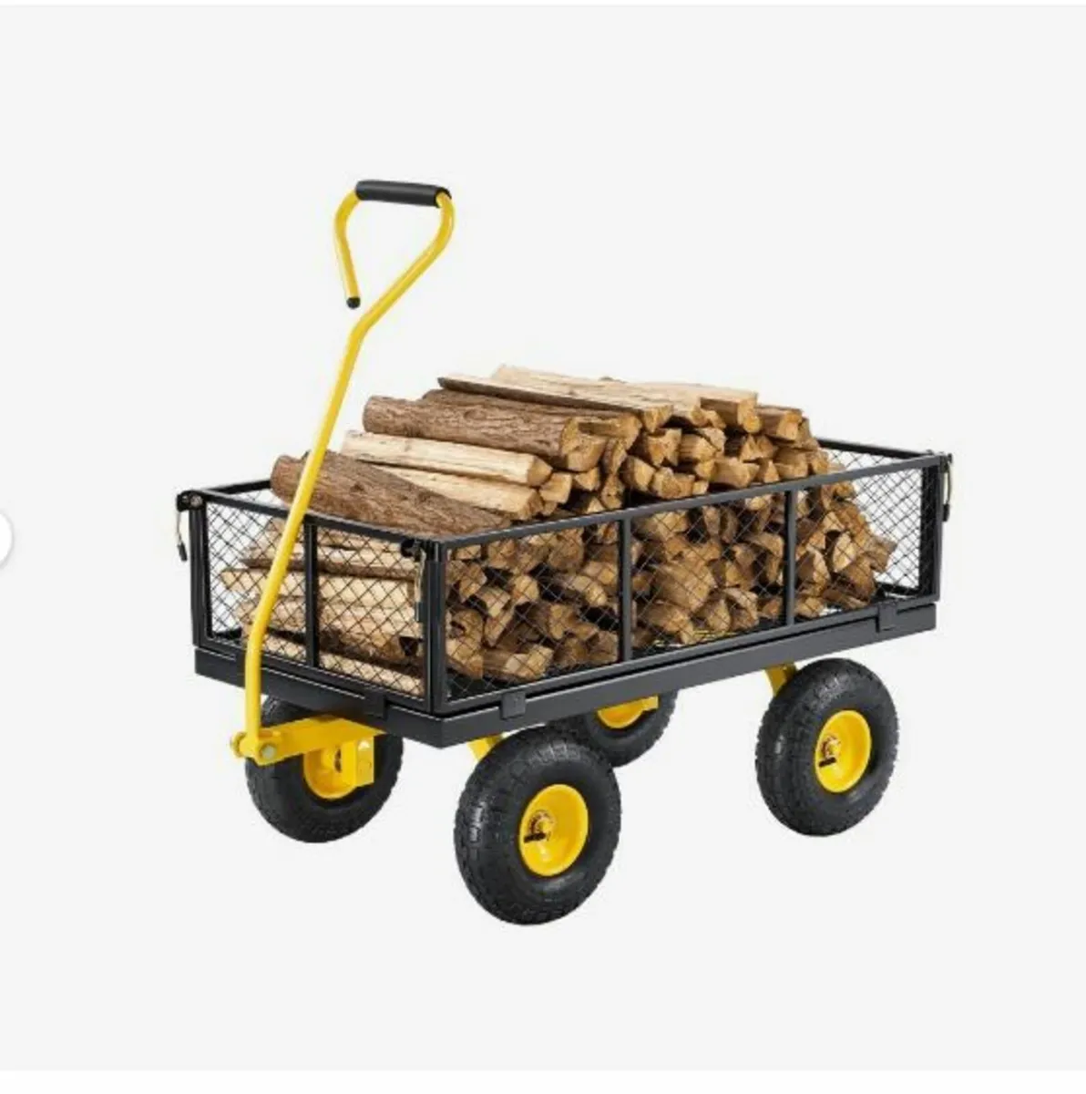 Steel Garden Cart 900lb Capacity Heavy - Image 1
