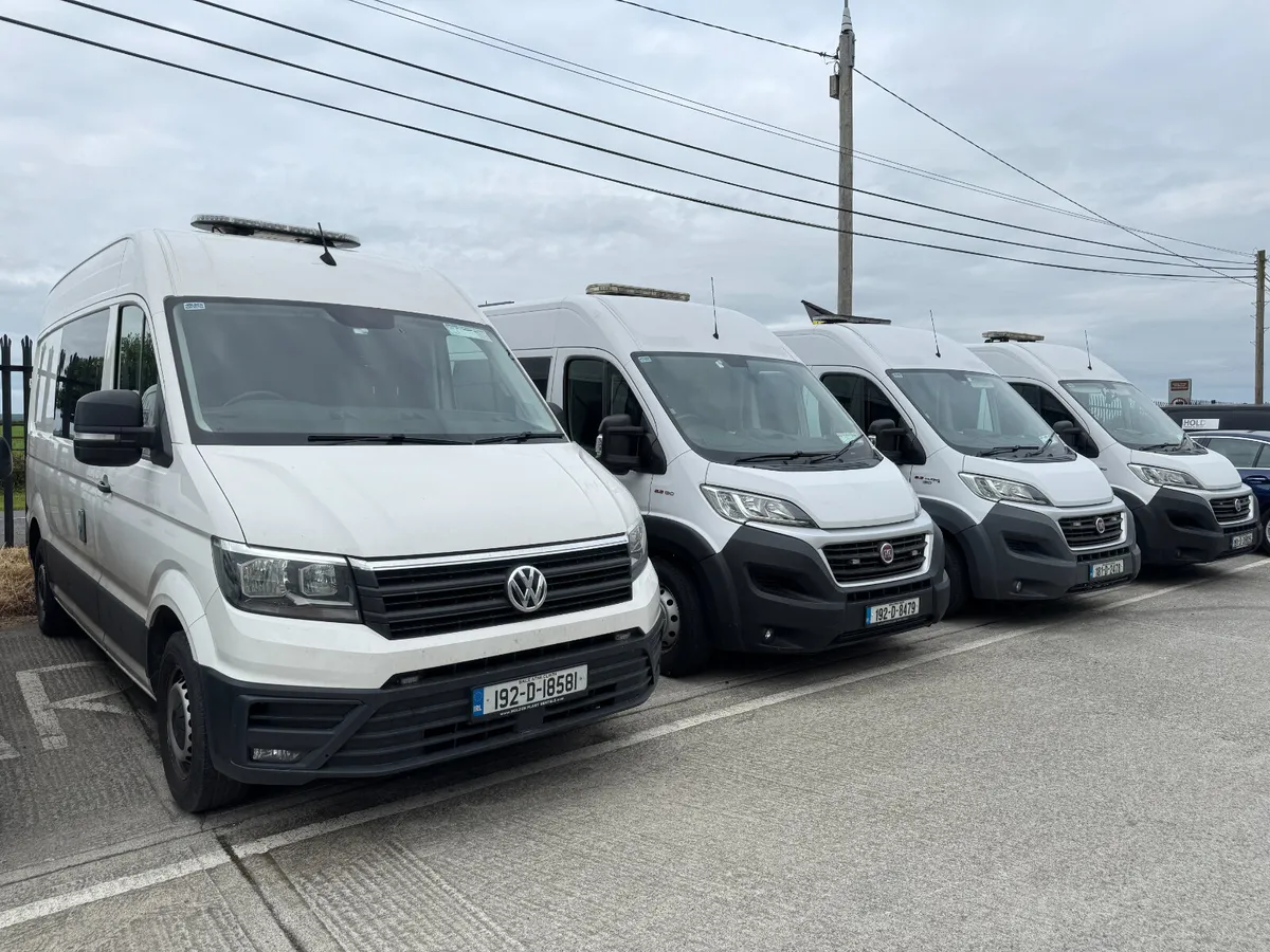 UNRESERVED EX RSA DUCATO/VW CRAFTER OFFICE VANS - Image 3