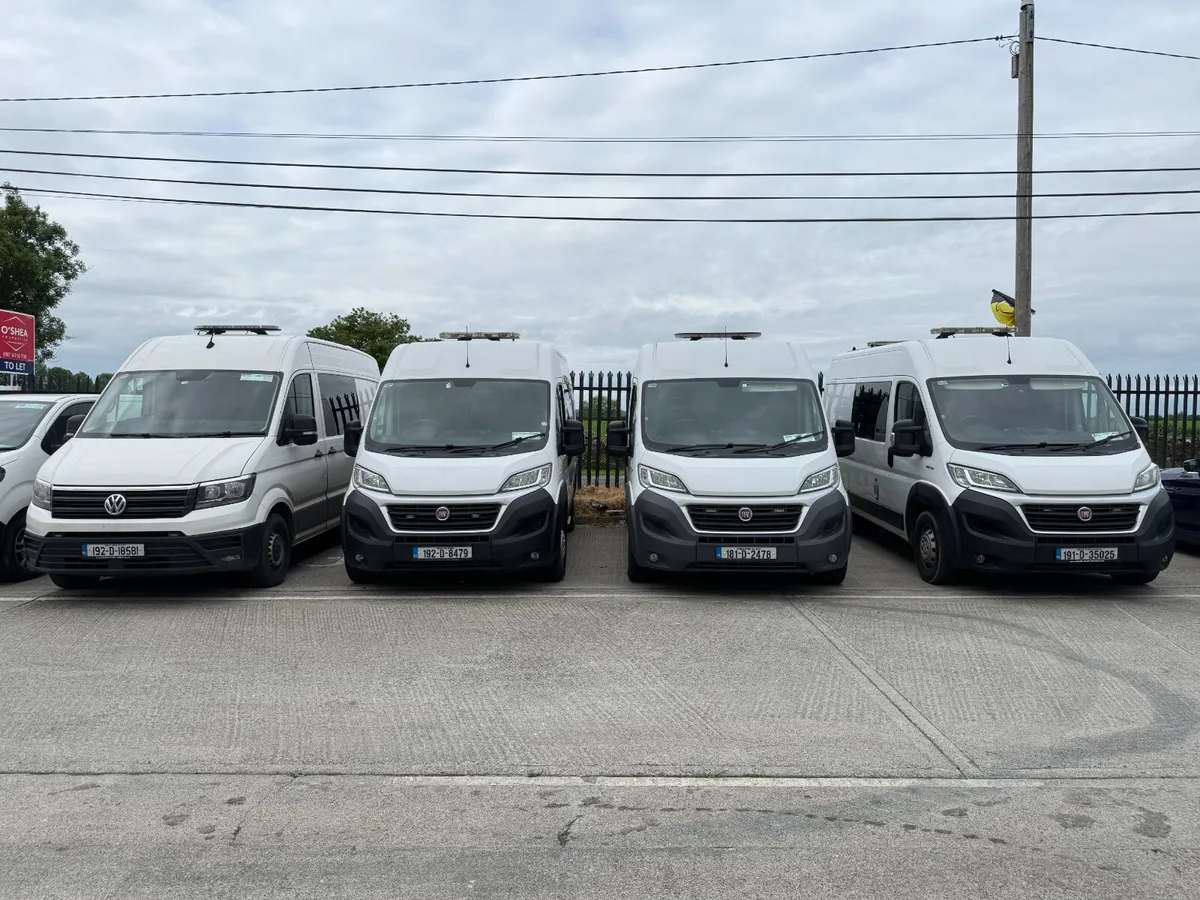 UNRESERVED EX RSA DUCATO/VW CRAFTER OFFICE VANS - Image 2