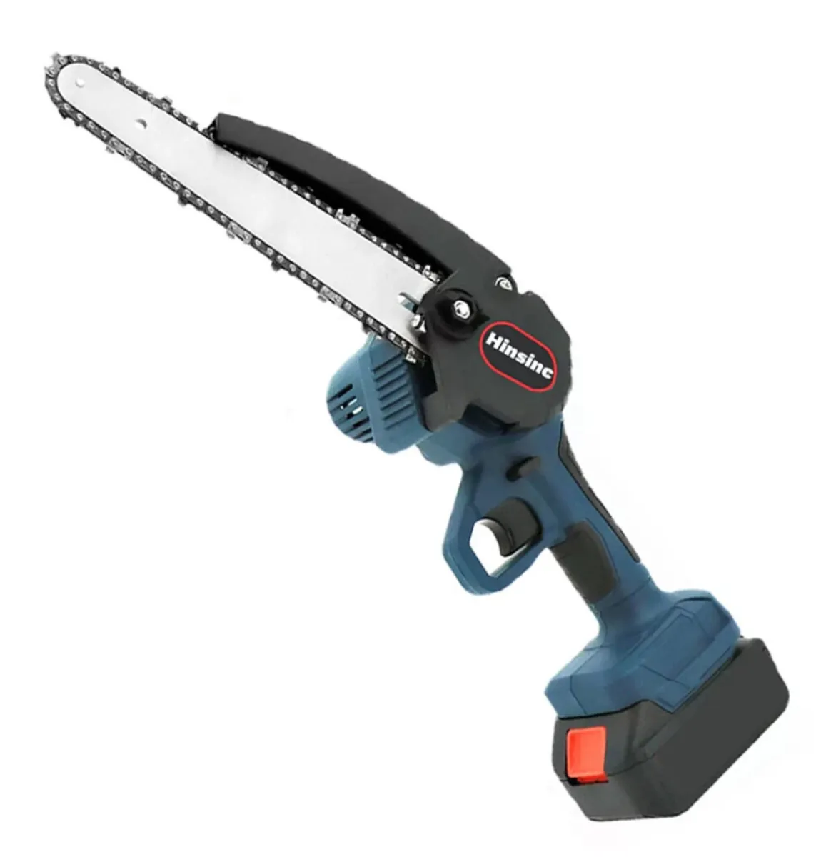 8 inch Mini Chainsaw Wood Cutter with 2 Batteries - Image 2