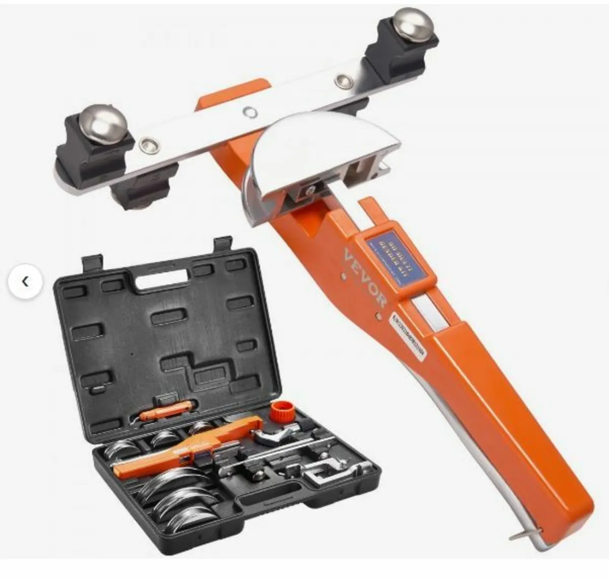 Pipe Tube Bender, 1/4"-7/8" Ratcheting Tubing Bend - Image 1