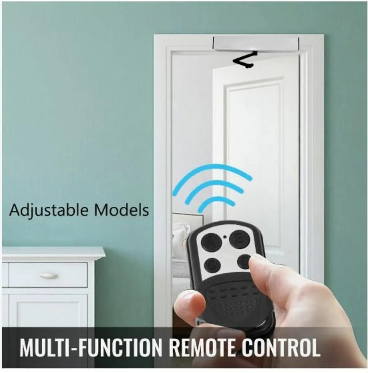 22 Lbs Electric Door Opener Closer 110-240V - Image 4