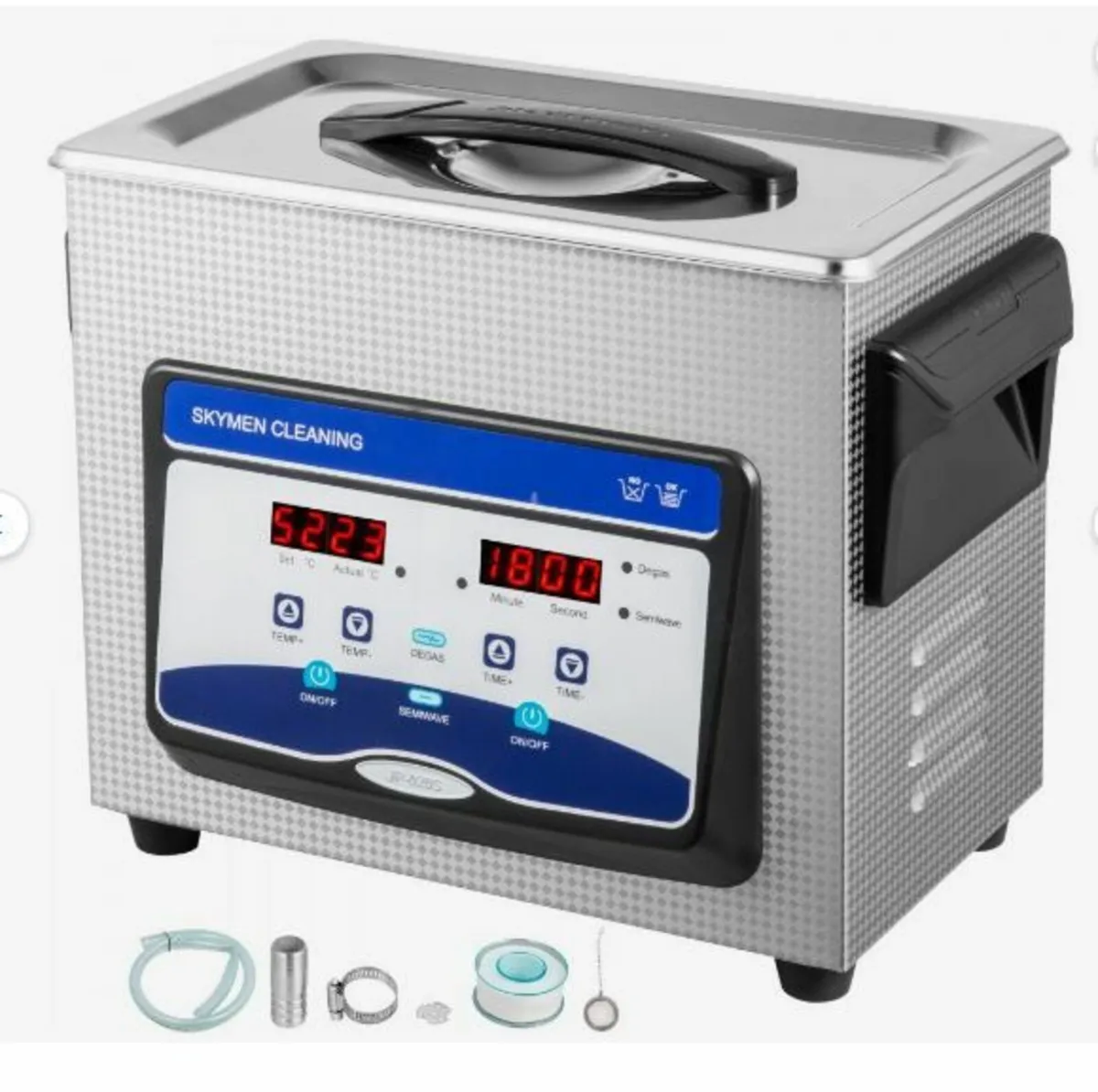 Ultrasonic Cleaner 3L Jewelry Cleaning Ultrasonic - Image 1