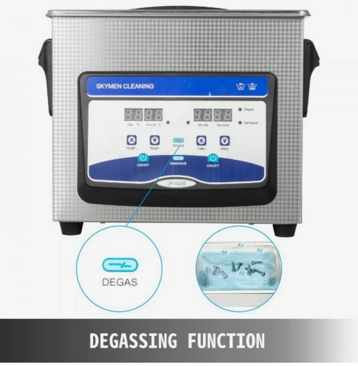 Ultrasonic Cleaner 3L Jewelry Cleaning Ultrasonic - Image 2