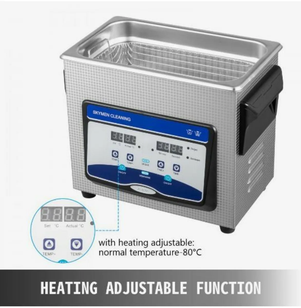 Ultrasonic Cleaner 3L Jewelry Cleaning Ultrasonic - Image 3