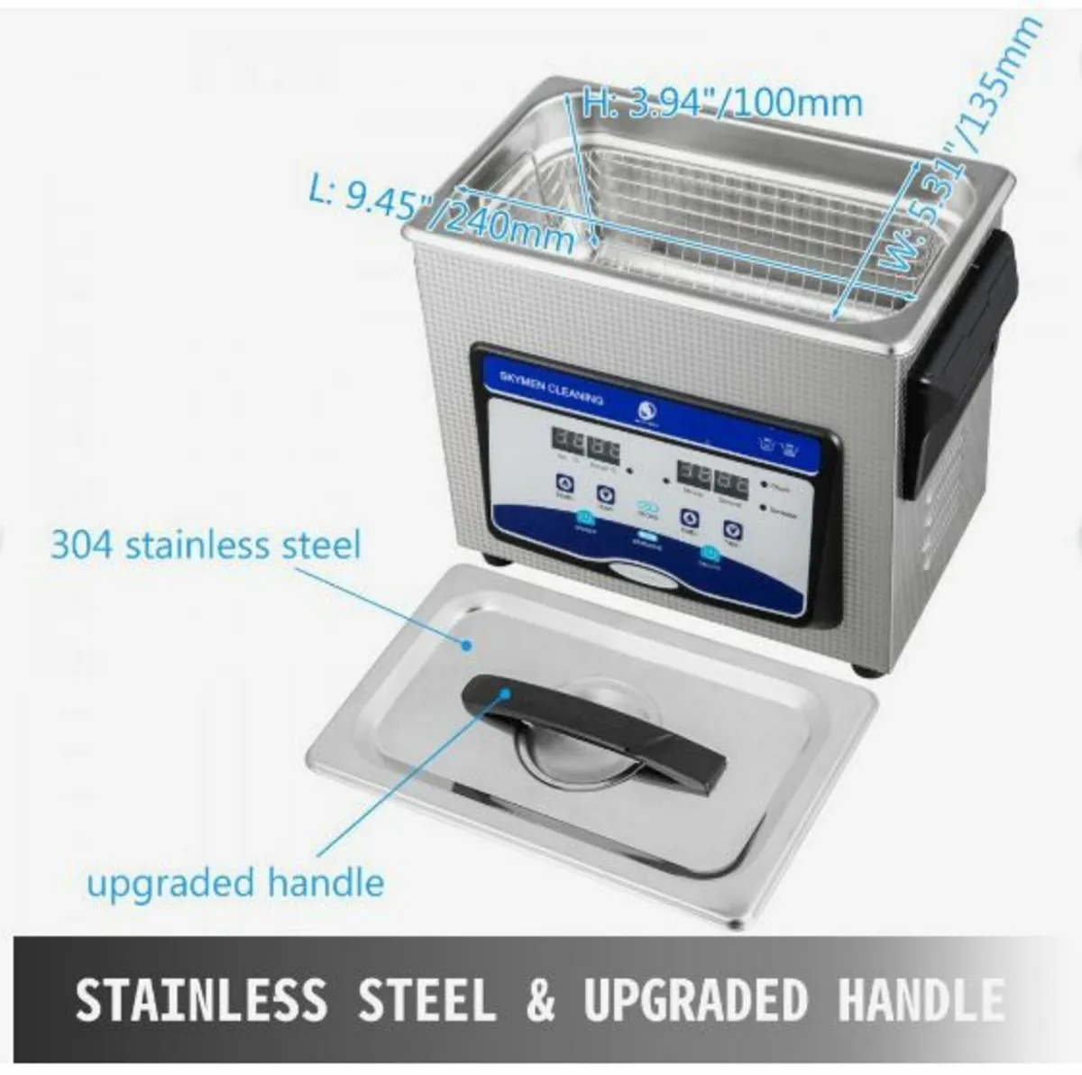 Ultrasonic Cleaner 3L Jewelry Cleaning Ultrasonic - Image 4
