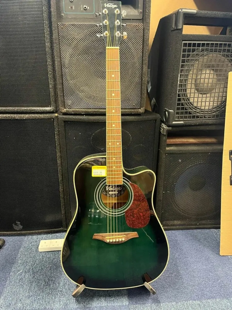 Vintage VEC500BL Acoustic - Image 2