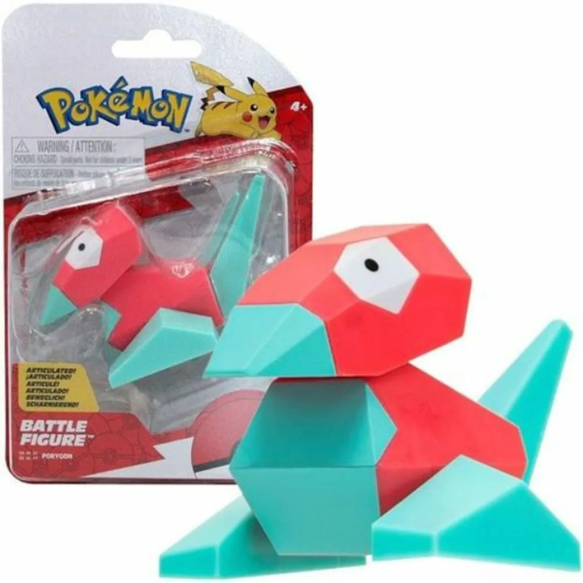 Pokemon Porygon Battle Action Figure - Image 2