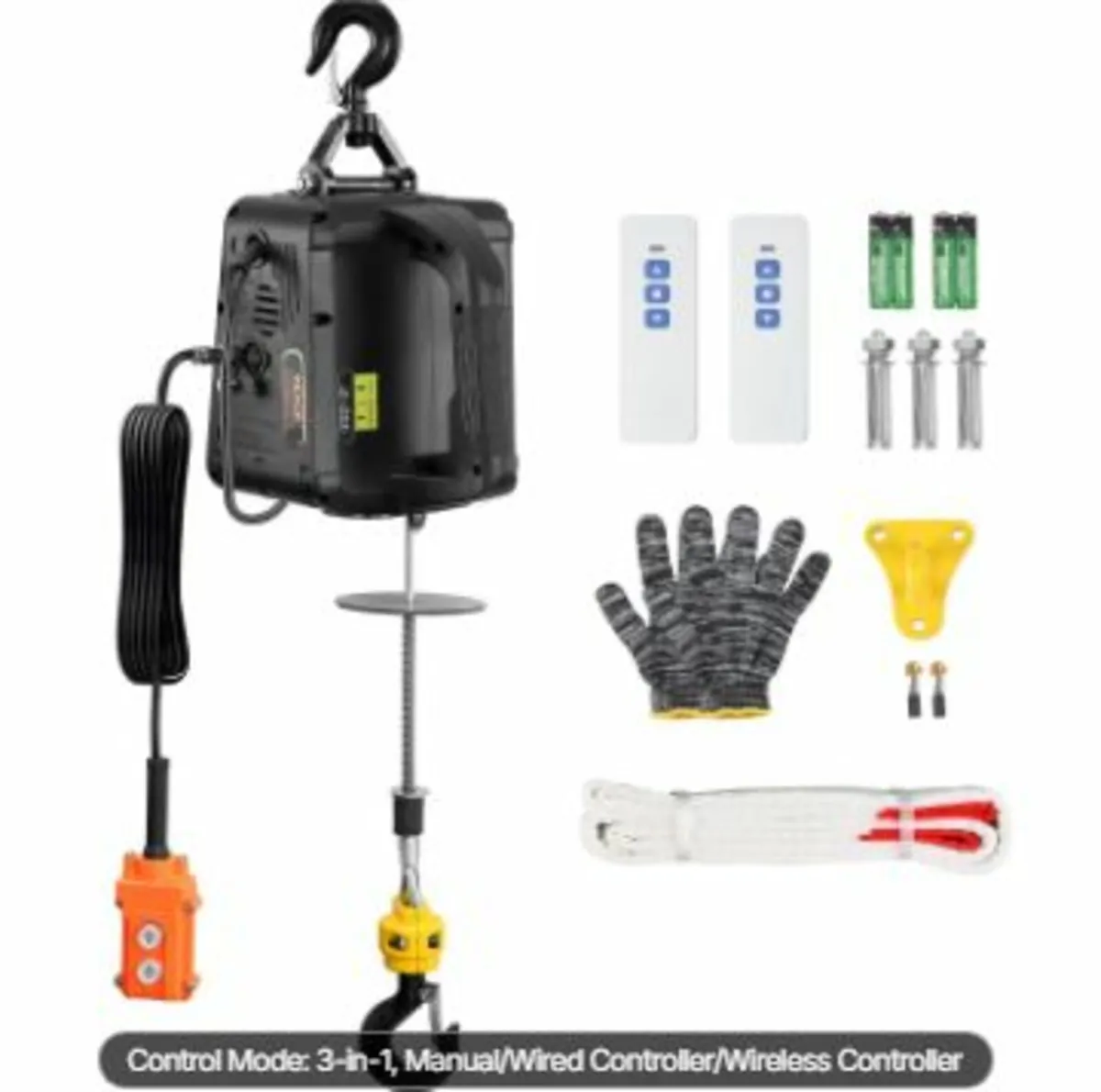 3-in-1 Portable Electric Hoist Winch 499 - Image 1