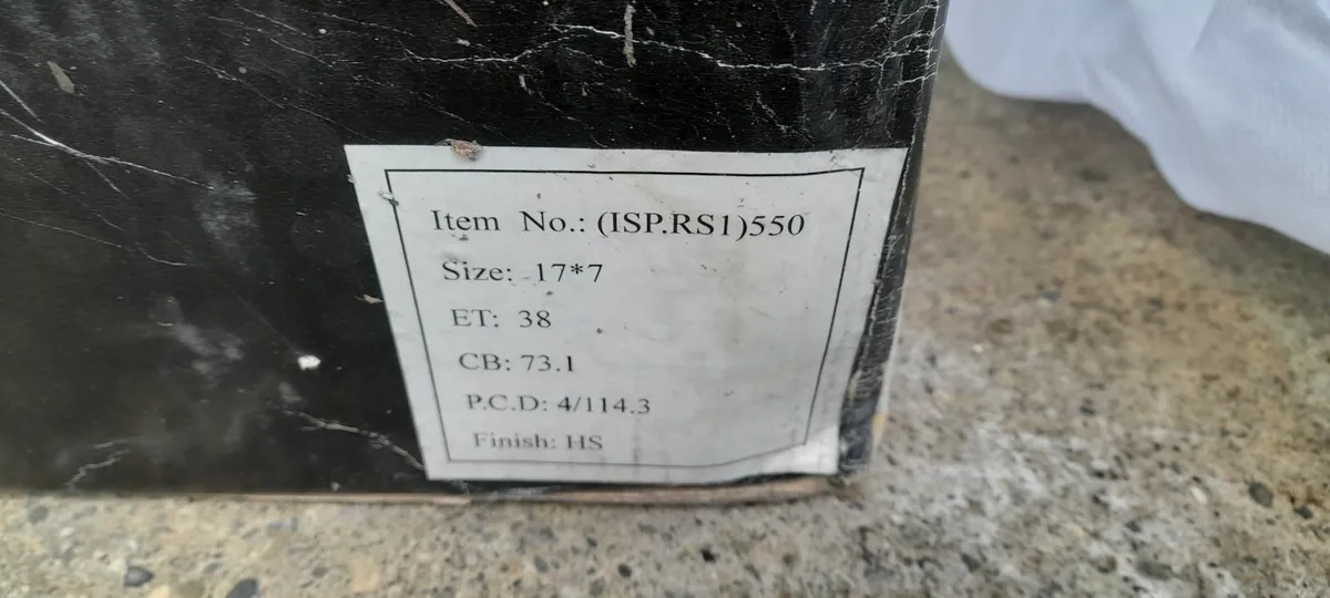 New 17inch Alloys, fit many jap cars, 4x114mm - Image 2