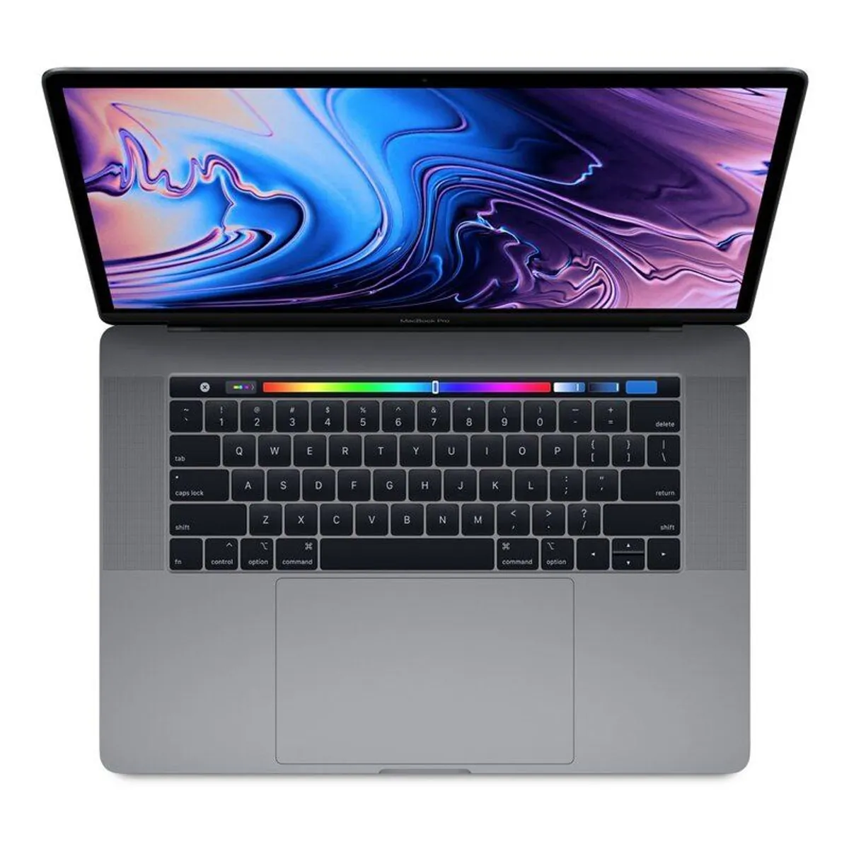 2018 Apple MacBook Pro 15.4", 6 Core i7 2.2GHz 16GB 500GB A1990 Touch Bar (Battery Cycle: 406) - Image 1