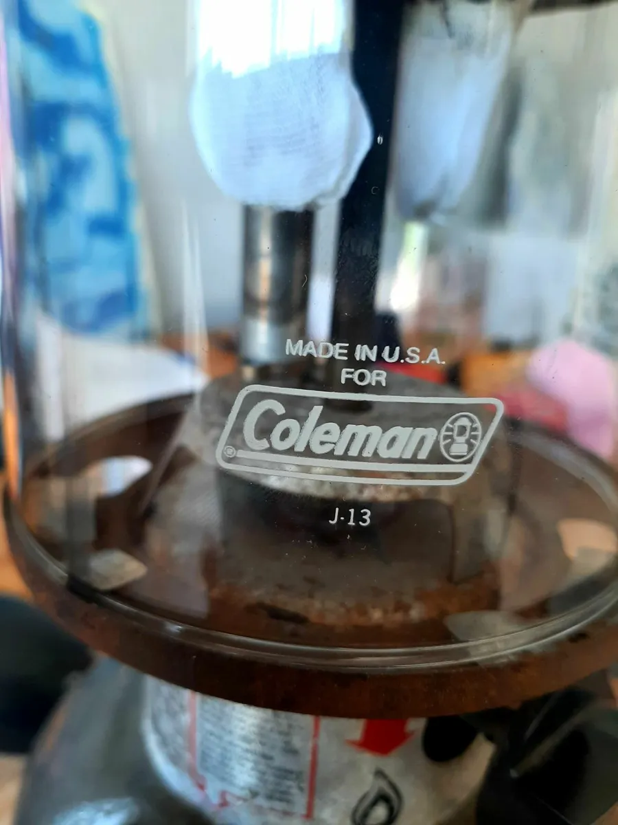 Vintage dual fuel lantern - Image 3