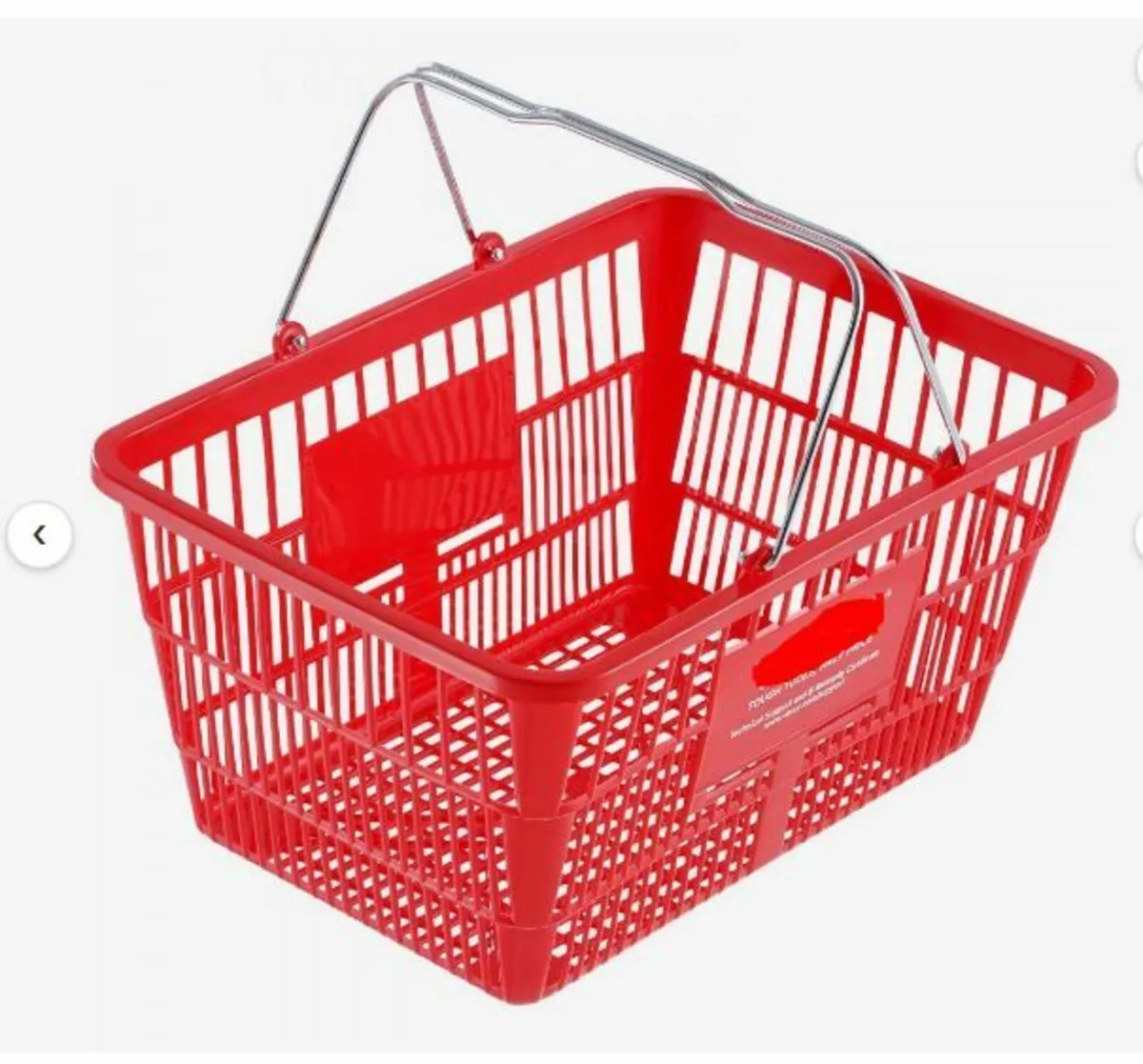 Shopping Basket Grocery Basket 12PCS 21L - Image 4
