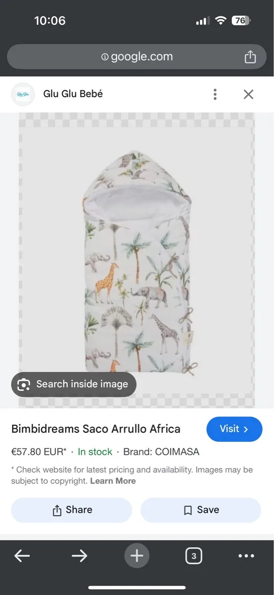 Baby nest bag - Image 1
