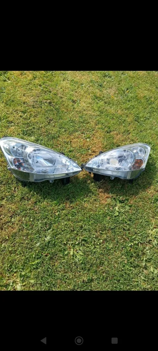 Partner/Berlingo headlights 2009