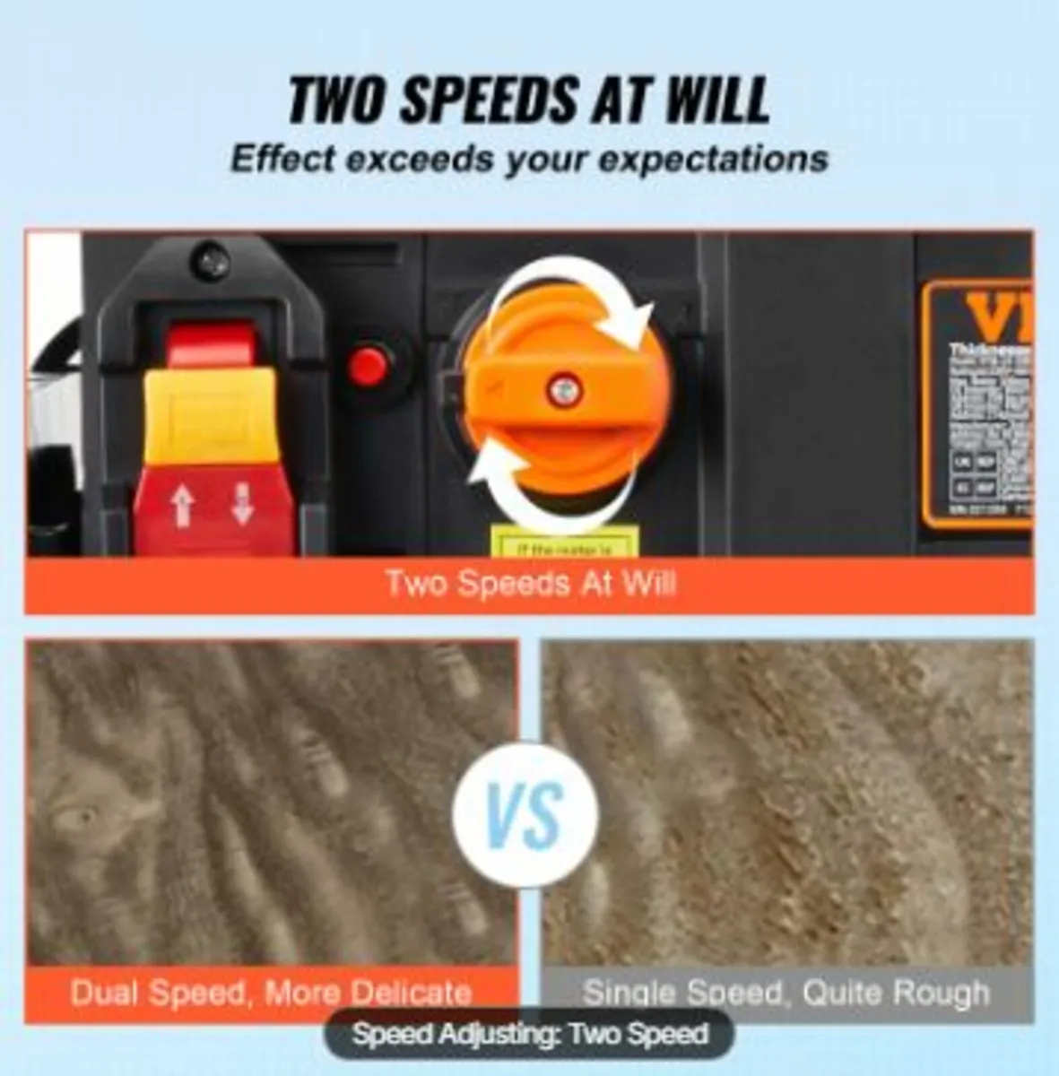 Thickness Planer, Two Speed, 13" Width - Image 4