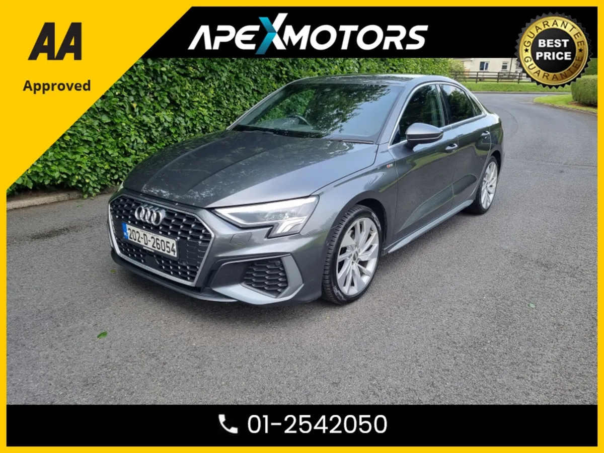 Audi A3 FINANCE ARRANGED * NEW MODEL S-LINE SALOON - Image 3
