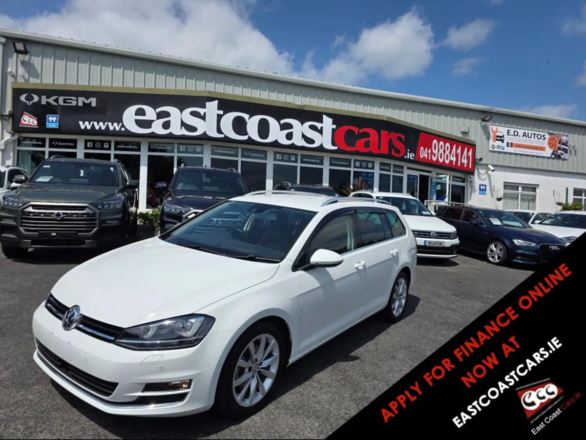 Volkswagen Golf (142 REG ) ESTATE 1.4 FULL TAN LEA - Image 1
