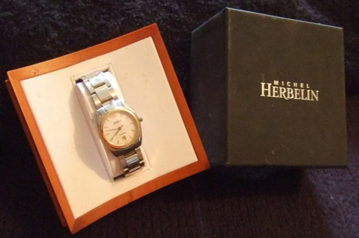 Authentic Michel Herbelin Ladies Watch - Image 4