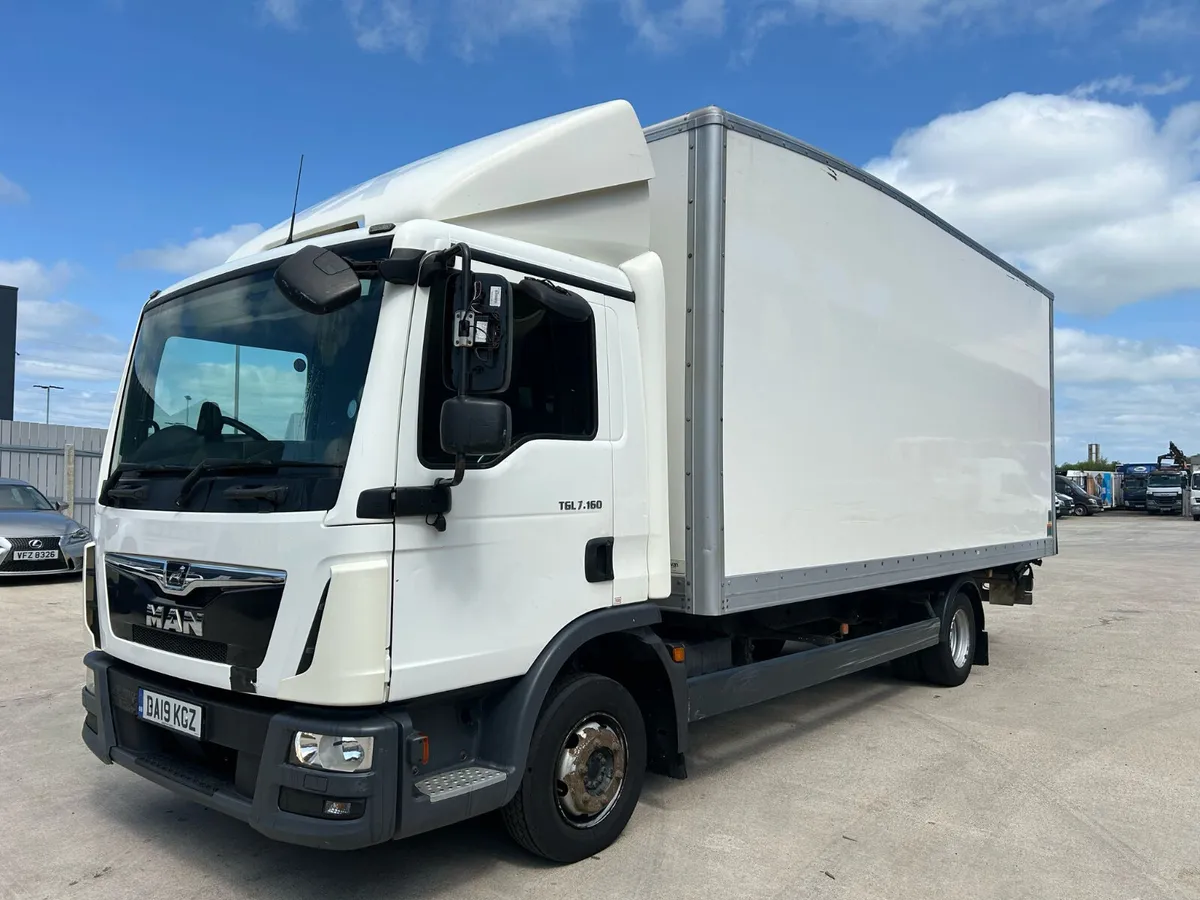 JUNE 2019 MAN TGL 7160 20FT GRP BOX - Image 3