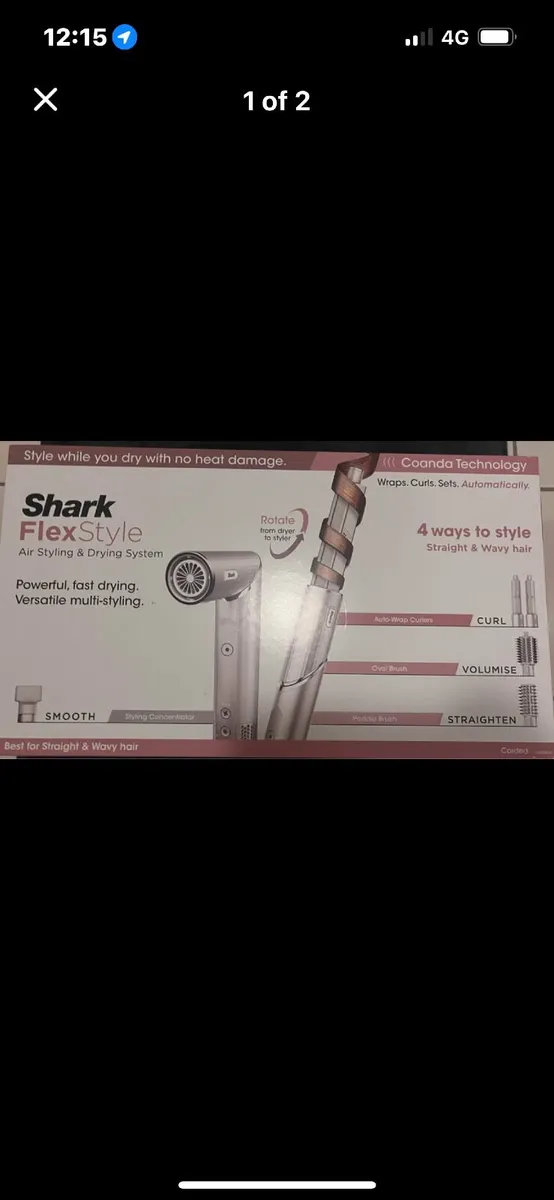 Shark hair styler - Image 1