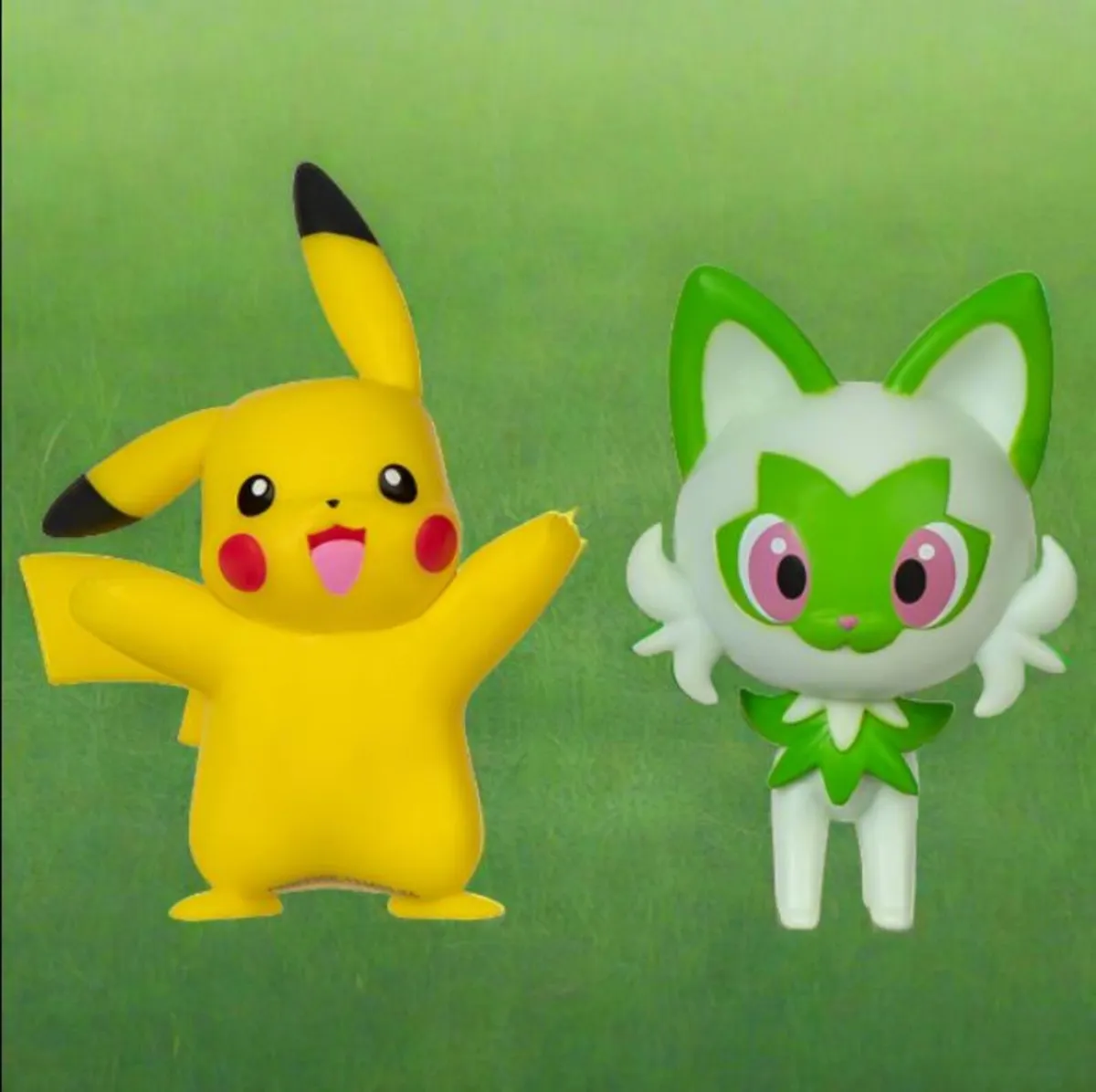 Pokémon 5cm Battle Figure 2-Pack - Sprigatito & Pi - Image 3
