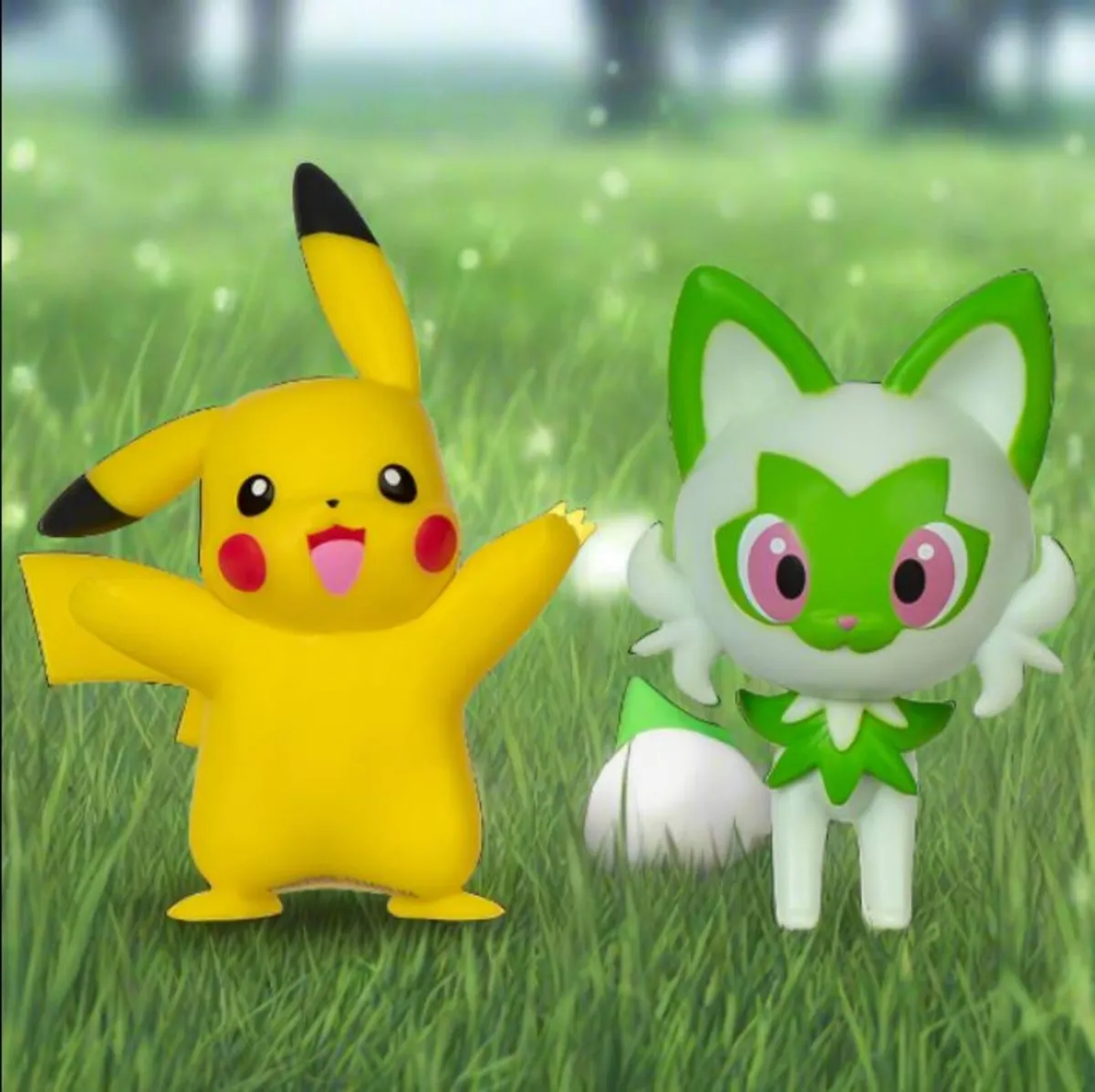 Pokémon 5cm Battle Figure 2-Pack - Sprigatito & Pi - Image 4