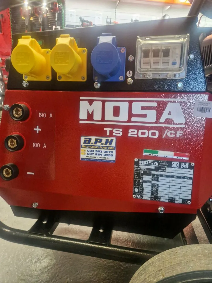 welder / generator MOSA yanmar Diesel New - Image 4