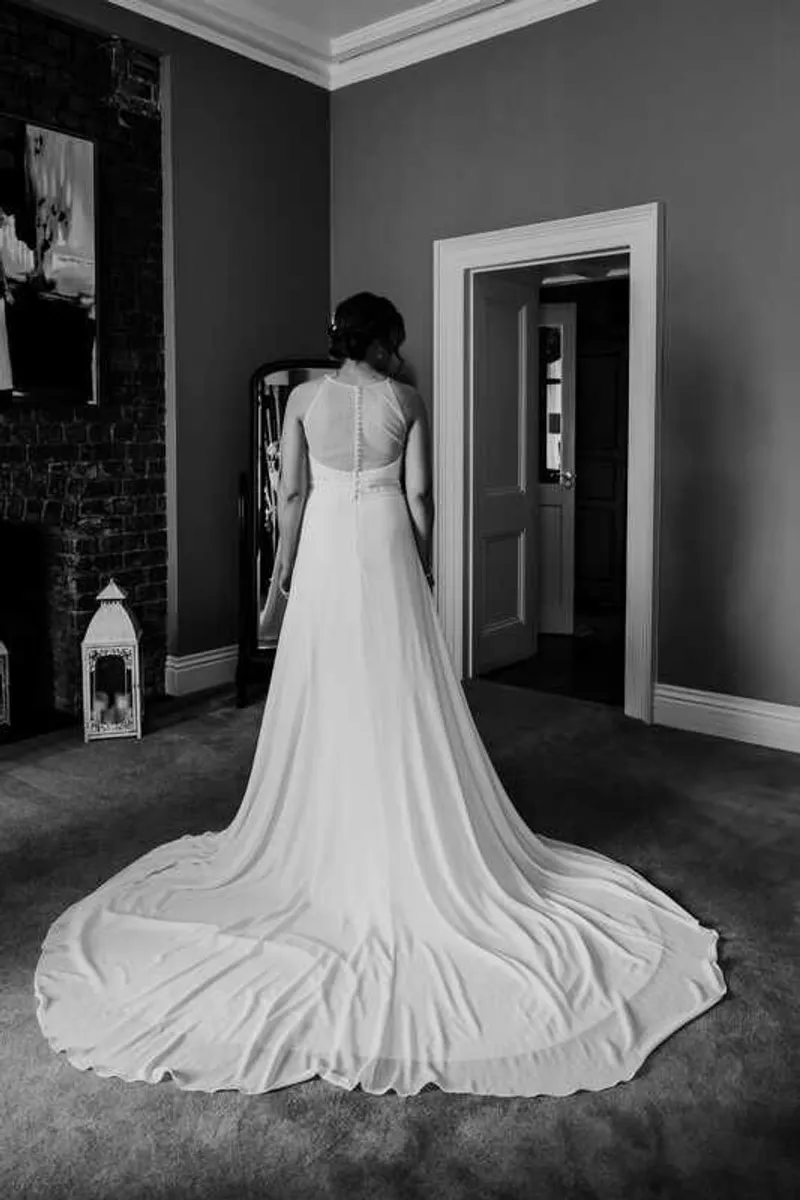 Alma Novia Wedding Dress - Size: 10 - Image 1