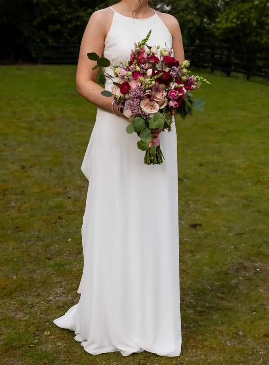 Alma Novia Wedding Dress - Size: 10 - Image 2