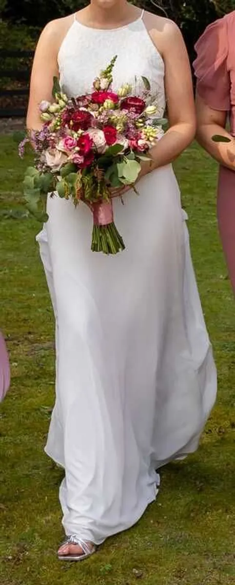 Alma Novia Wedding Dress - Size: 10 - Image 3