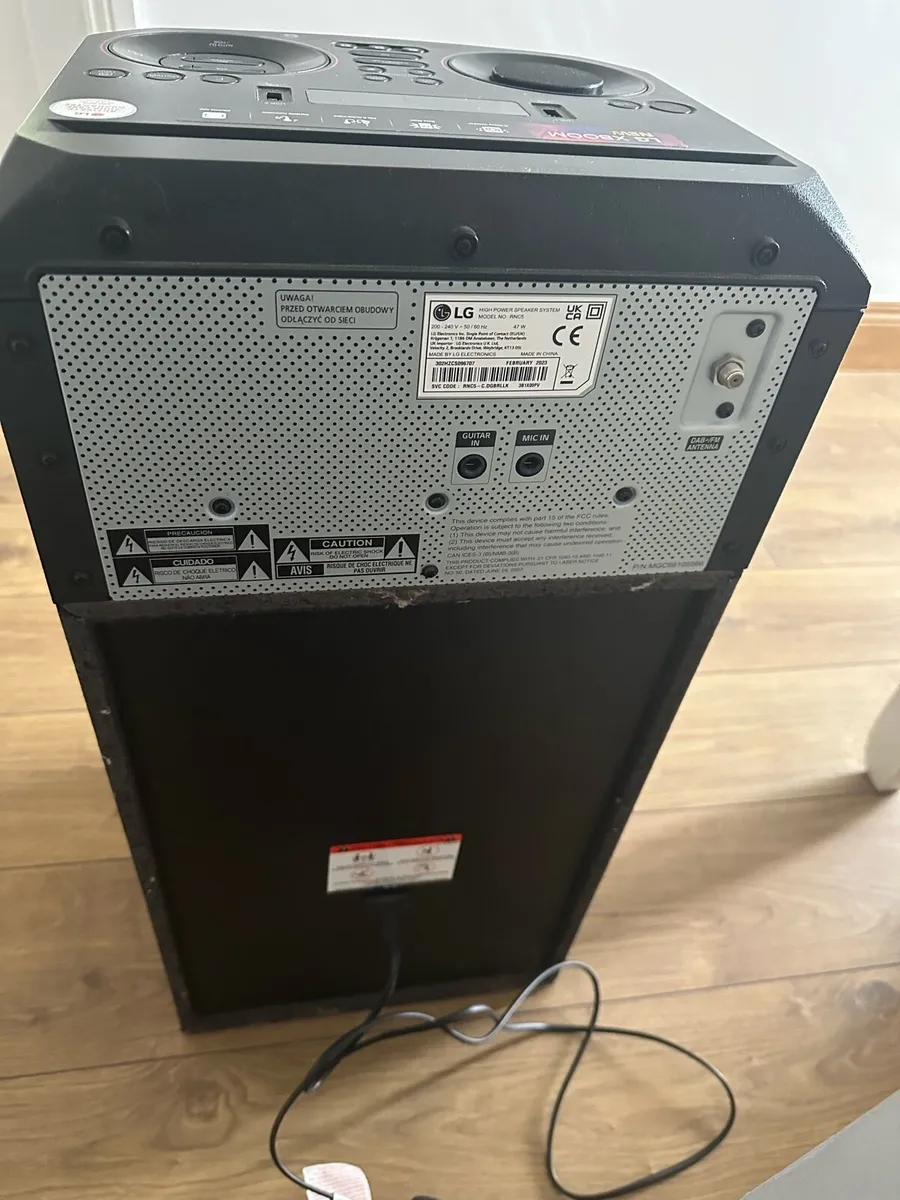 LG XBoom Speaker - Image 3