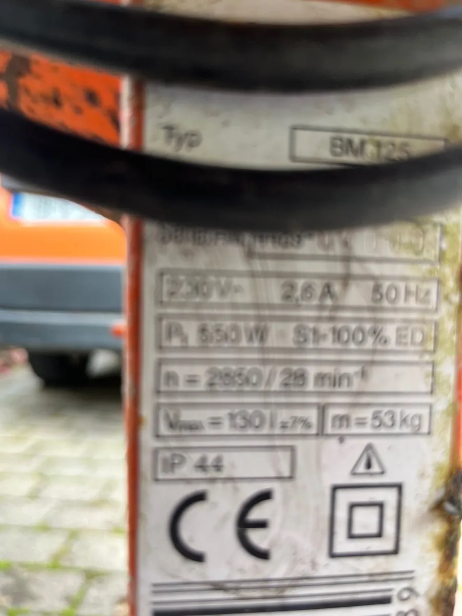 Cement mixer electric - Image 1