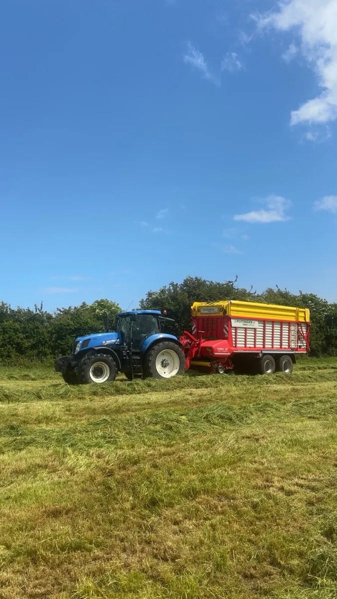 Wagon silage harvesting - Image 1