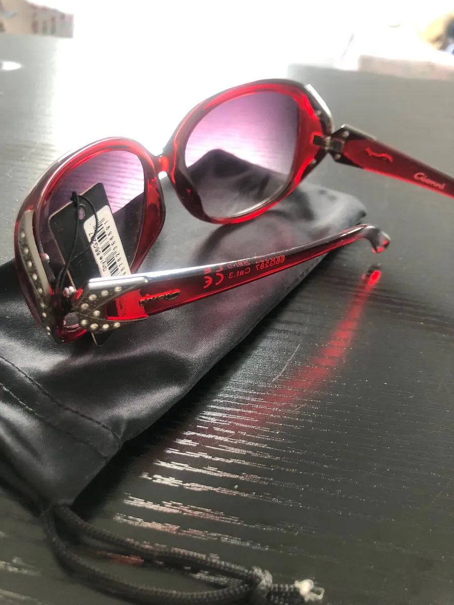 Red tone gun glasses - Image 2