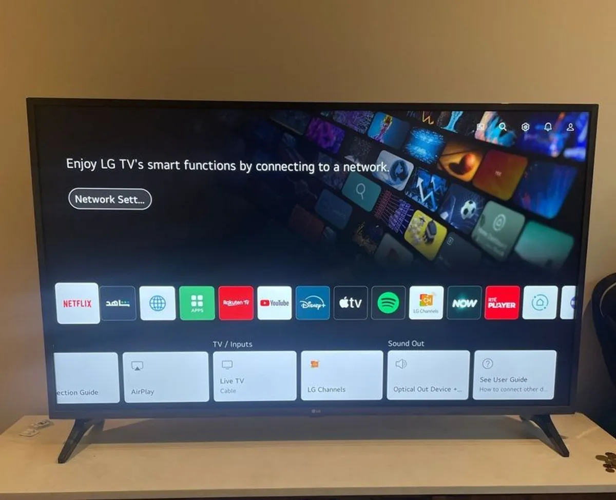 LG UHD TV 50 inch (126cm) Year: 2021