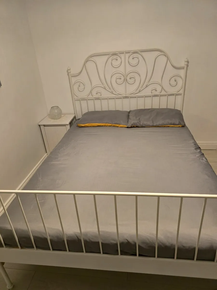 Double bed and matress - Image 2