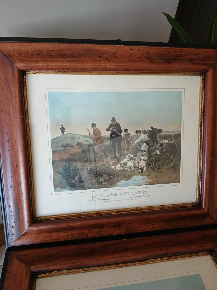 Hunting pictures 26x22 - Image 3