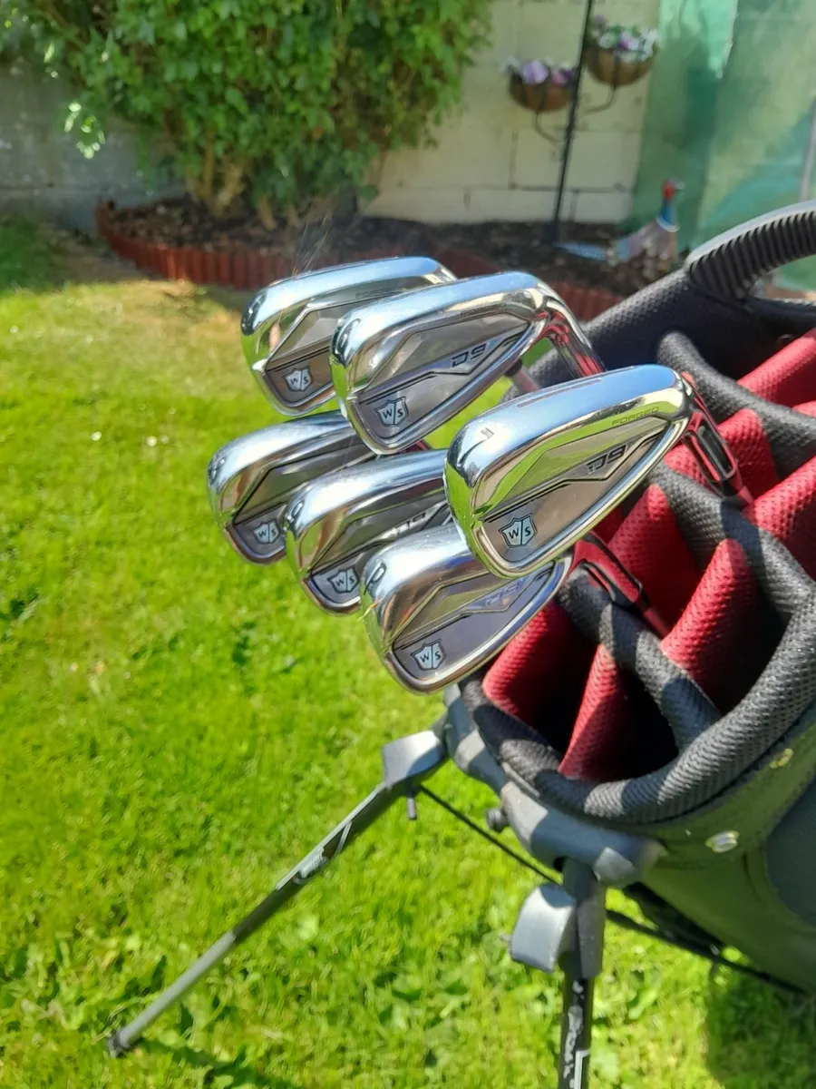 Wilson d9 forged irons - Image 1