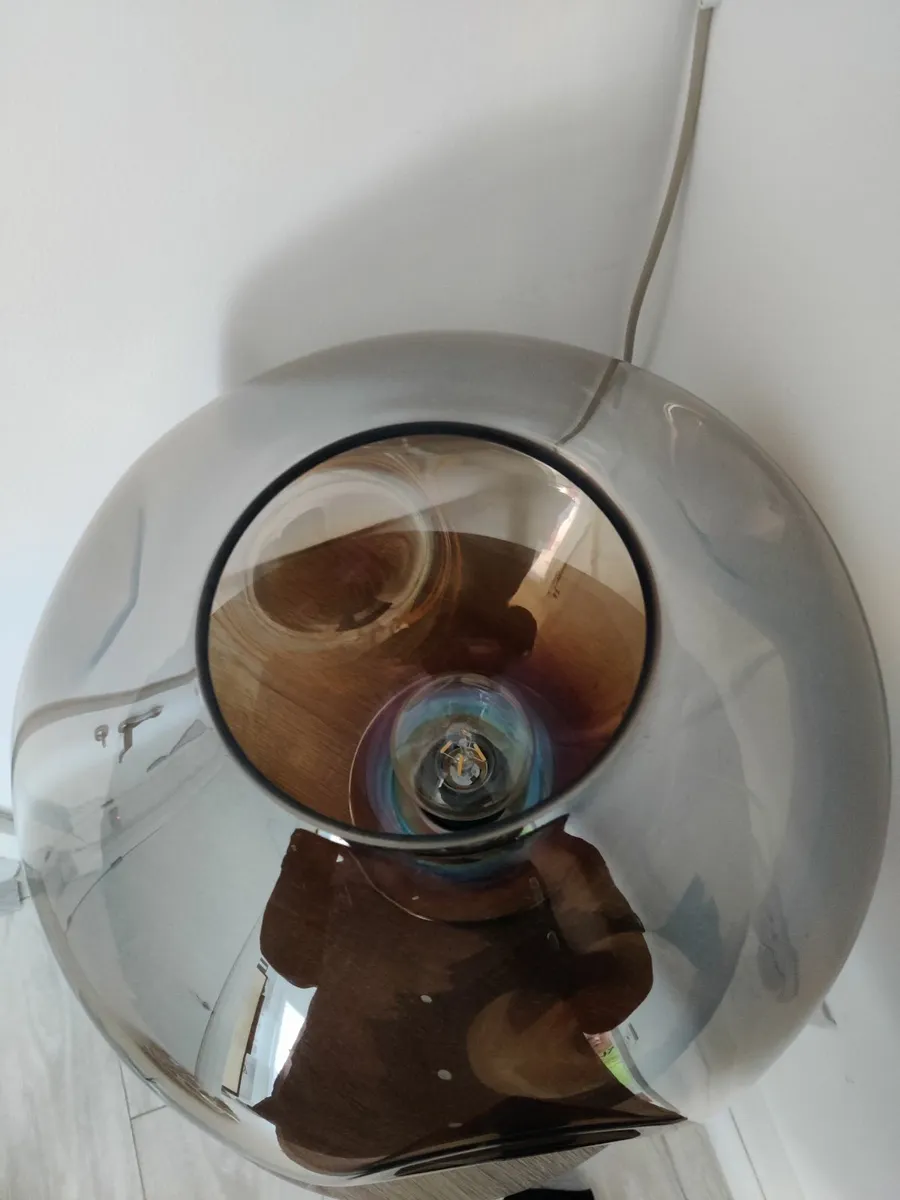 table lamp with light bulb for hallway - Image 1