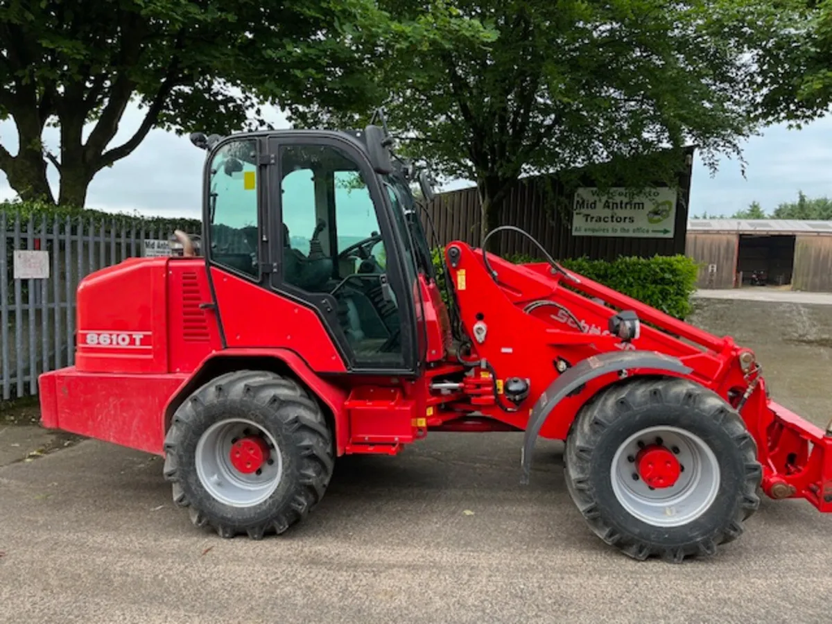 2017 Schaffer 8610T Pivot telehandler - Image 3