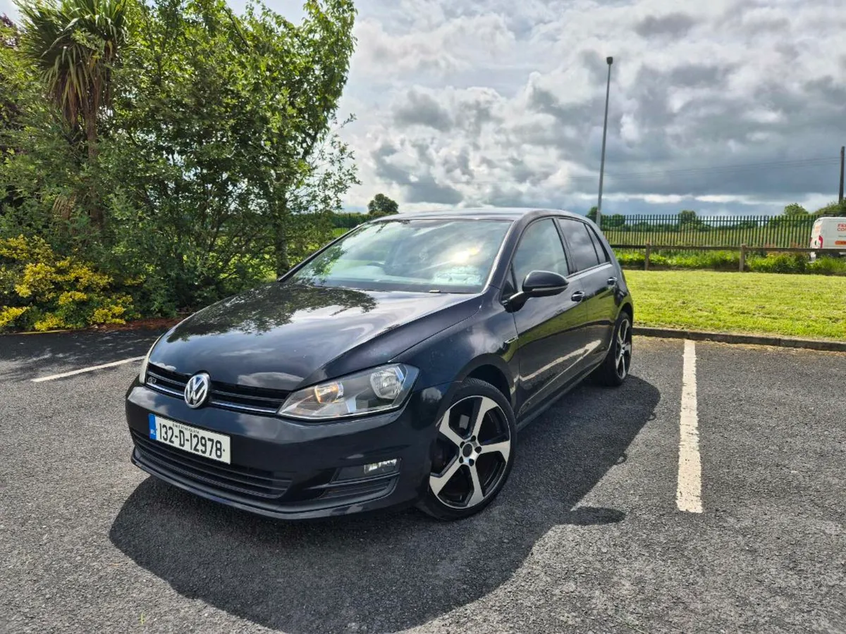 13 VW Golf 1.6 Tdi..7400€..Long NCT - Image 1