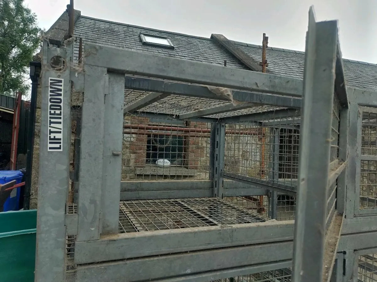 Galvanised Storage Cage - Image 3