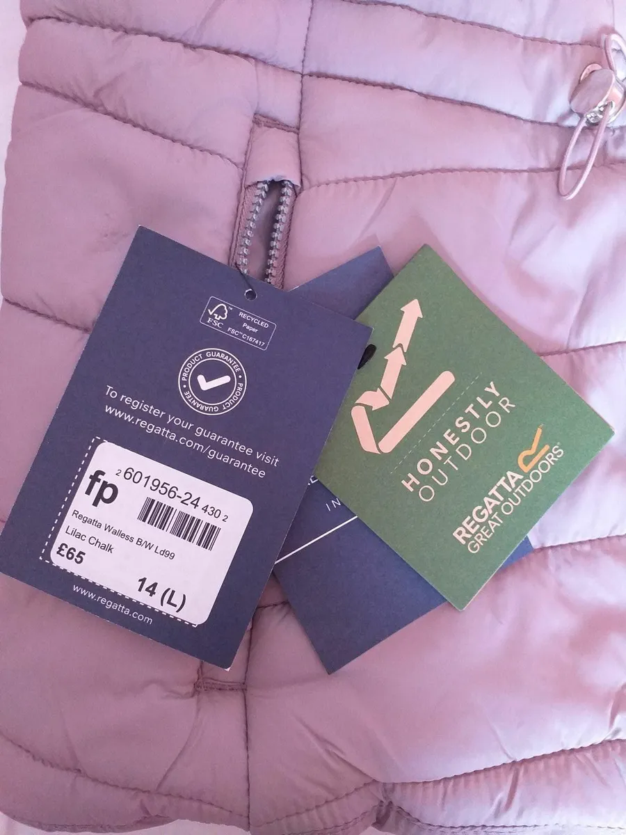 2 LADIES GILETS-BRAND NEW.REGATTA AND KARRIMOR- - Image 3
