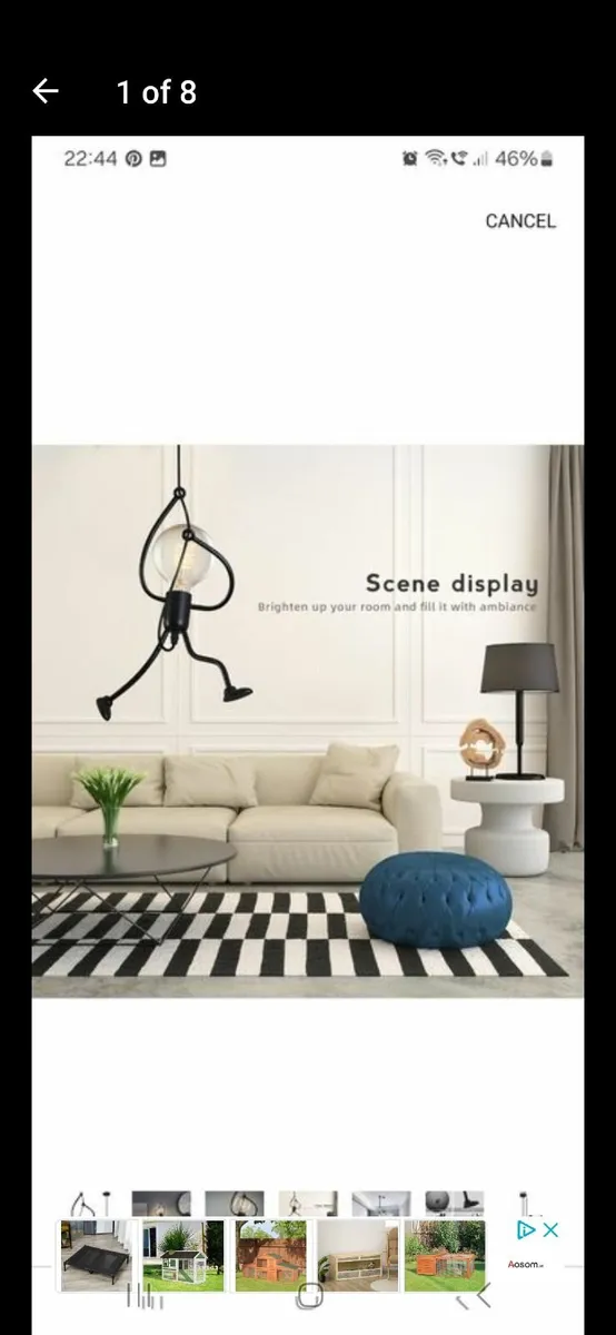 Ceiling light fitting  brand new - Image 1