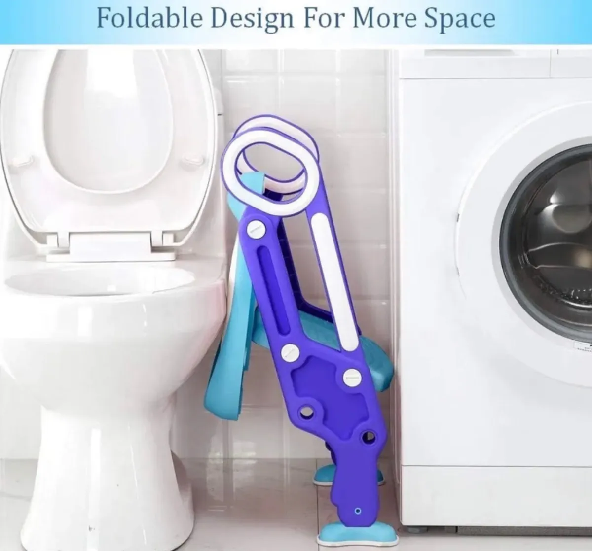 Child Toilet Seat And Ladder Toddler Training NEW - Image 2
