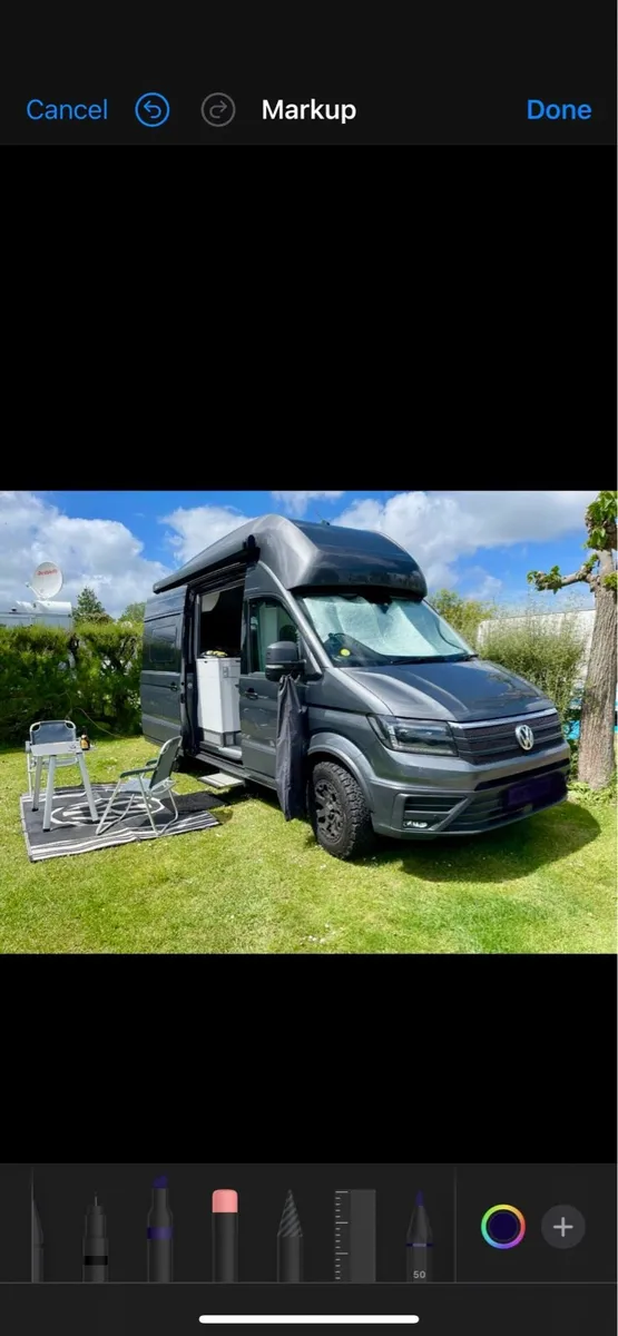 Vw crafter campervan - Image 1